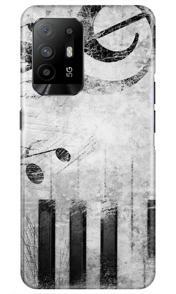 Music Mobile Back Case for Oppo F19 Pro Plus (Design - 394)