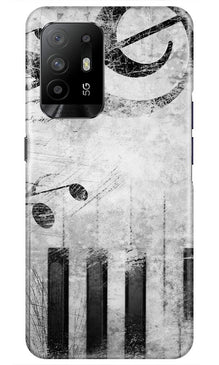 Music Mobile Back Case for Oppo F19 Pro Plus (Design - 394)