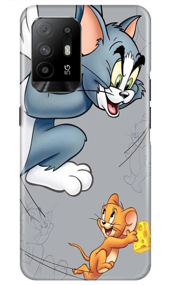 Tom n Jerry Mobile Back Case for Oppo F19 Pro Plus (Design - 399)