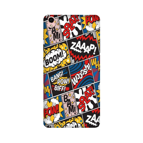 Boom Mobile Back Case for Oppo F1 Plus  (Design - 302)