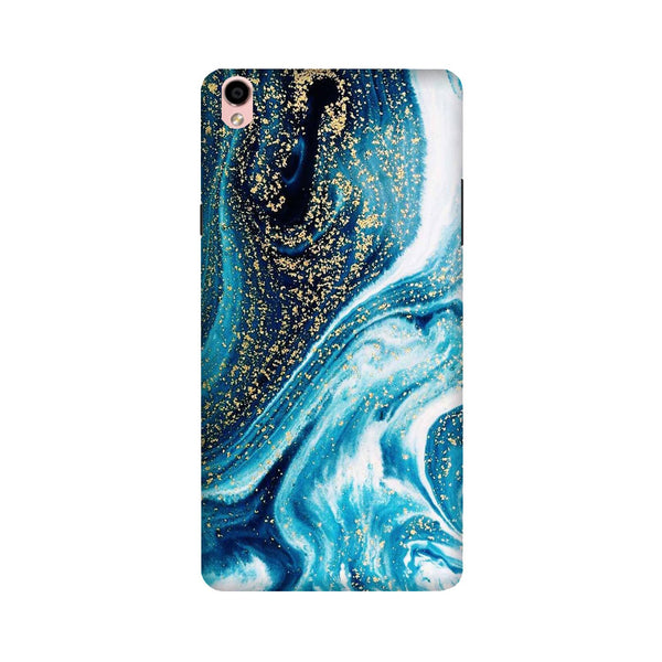 Marble Texture Mobile Back Case for Oppo F1 Plus  (Design - 308)