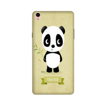 Panda Bear Mobile Back Case for Vivo V3 (Design - 317)