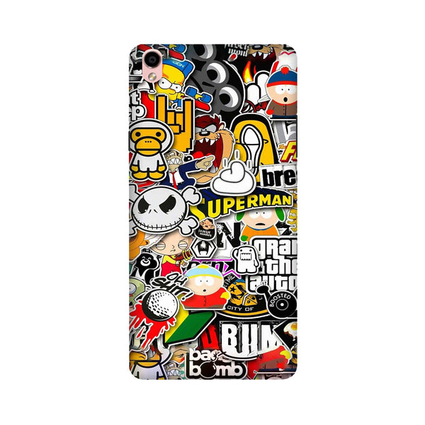 Designer Mobile Back Case for Oppo F1 Plus  (Design - 320)