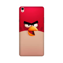 Angry Bird Red Mobile Back Case for Oppo F1 Plus  (Design - 325)