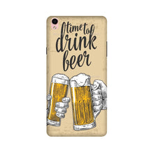Drink Beer Mobile Back Case for Oppo F1 Plus  (Design - 328)