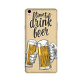 Drink Beer Mobile Back Case for Vivo Y51L (Design - 328)