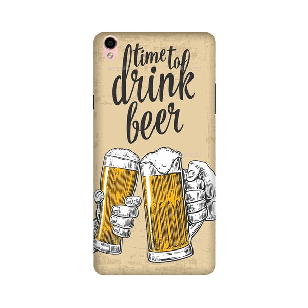 Drink Beer Mobile Back Case for Vivo V3 (Design - 328)