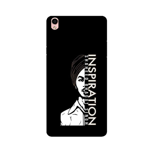 Bhagat Singh Mobile Back Case for Oppo F1 Plus  (Design - 329)