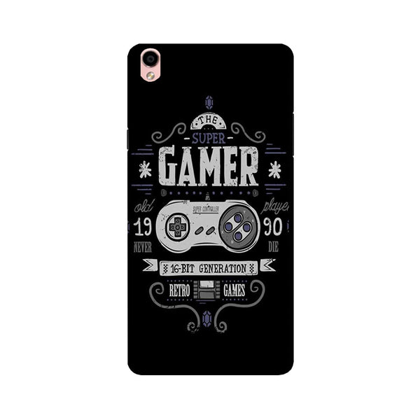 Gamer Mobile Back Case for Oppo F1 Plus  (Design - 330)