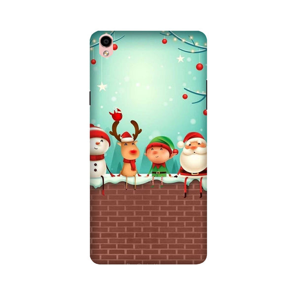 Santa Claus Mobile Back Case for Vivo Y51L (Design - 334)