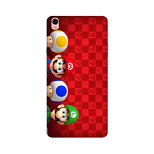 Mario Mobile Back Case for Oppo F1 Plus  (Design - 337)