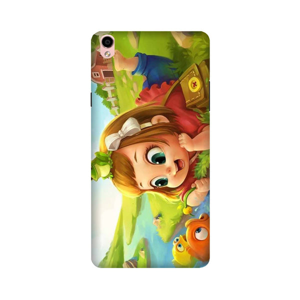 Baby Girl Mobile Back Case for Vivo V3 Max (Design - 339)
