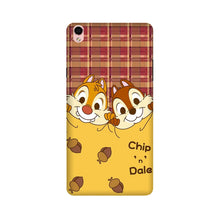 Chip n Dale Mobile Back Case for Oppo F1 Plus  (Design - 342)