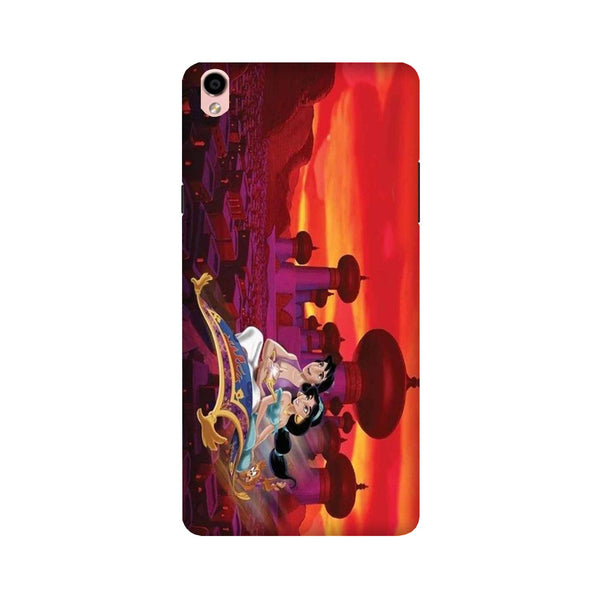 Aladdin Mobile Back Case for Oppo F1 Plus  (Design - 345)