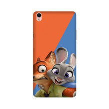 Cartoon Mobile Back Case for Oppo F1 Plus  (Design - 346)