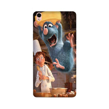Ratatouille Mobile Back Case for Oppo F1 Plus  (Design - 347)