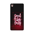 Good Vibes Only Mobile Back Case for Vivo Y51L (Design - 354)