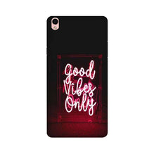 Good Vibes Only Mobile Back Case for Vivo Y51L (Design - 354)