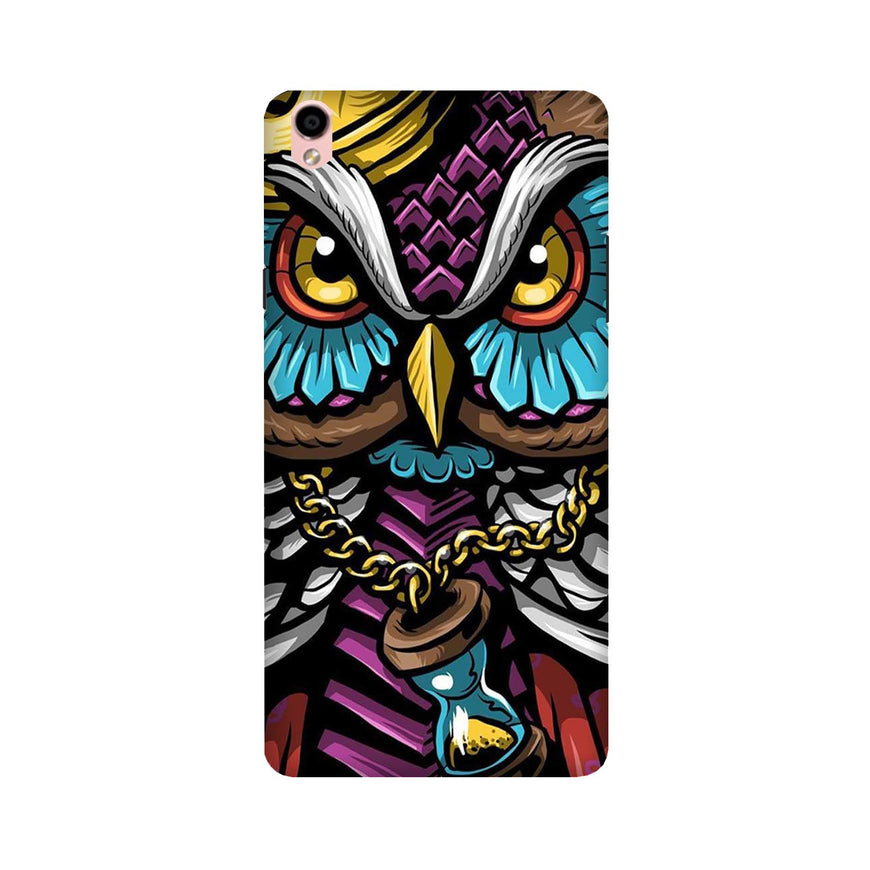 Owl Mobile Back Case for Oppo F1 Plus  (Design - 359)