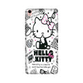 Hello Kitty Mobile Back Case for Oppo F1 Plus  (Design - 361)