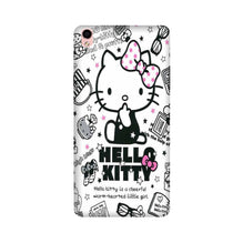 Hello Kitty Mobile Back Case for Vivo V3 Max (Design - 361)