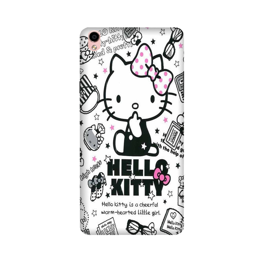Hello Kitty Mobile Back Case for Vivo V3 (Design - 361)
