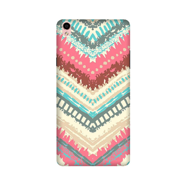 Pattern Mobile Back Case for Oppo F1 Plus  (Design - 368)