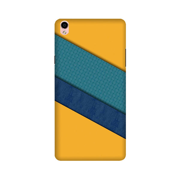 Diagonal Pattern Mobile Back Case for Vivo V3 (Design - 370)
