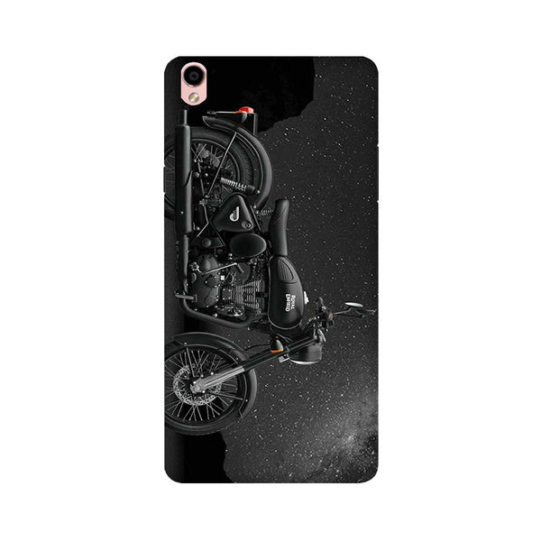 Royal Enfield Mobile Back Case for Oppo F1 Plus  (Design - 381)