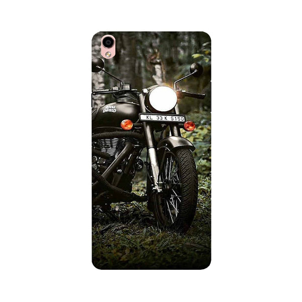 Royal Enfield Mobile Back Case for Oppo F1 Plus  (Design - 384)