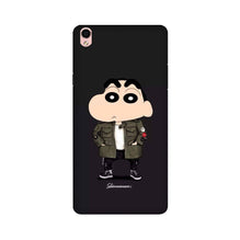 Shin Chan Mobile Back Case for Oppo F1 Plus  (Design - 391)