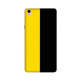 Black Yellow Pattern Mobile Back Case for Vivo V3 (Design - 397)