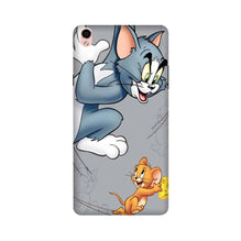 Tom n Jerry Mobile Back Case for Oppo F1 Plus  (Design - 399)