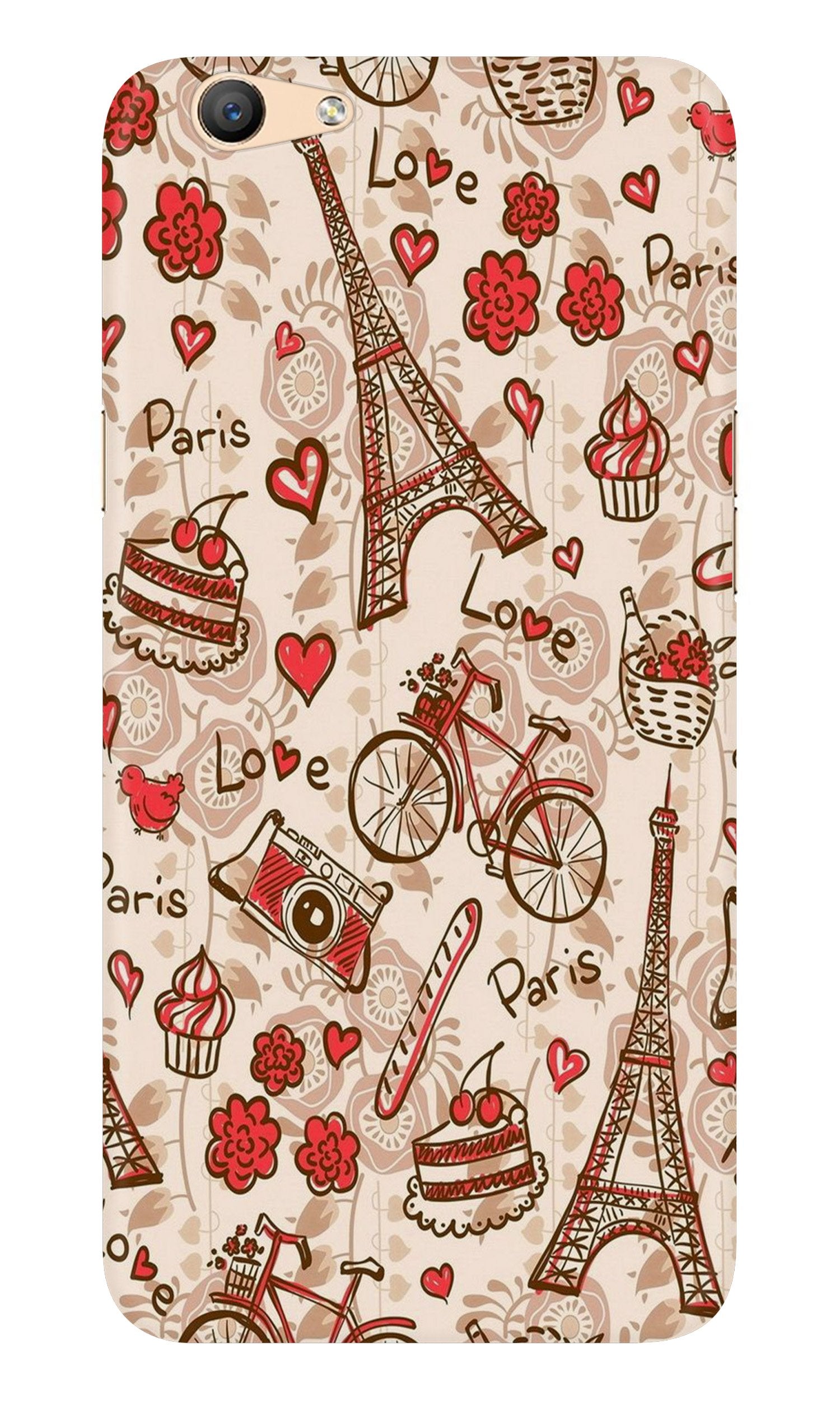 Love Paris Case for Vivo Y69  (Design - 103)