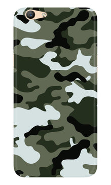 Army Camouflage Case for Oppo F1s  (Design - 108)