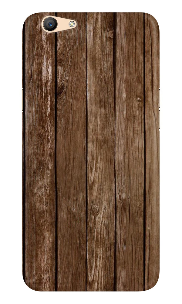 Wooden Look Case for Oppo A57  (Design - 112)