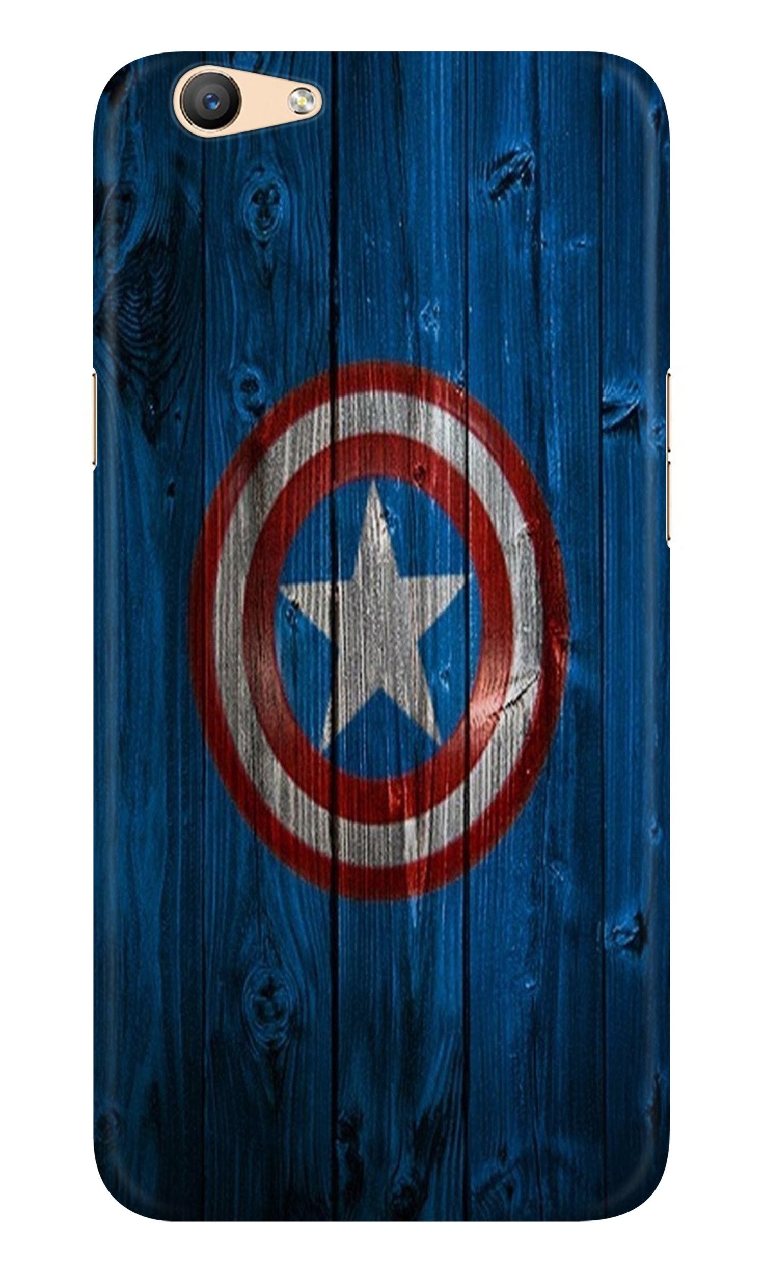 Captain America Superhero Case for Oppo F1s  (Design - 118)