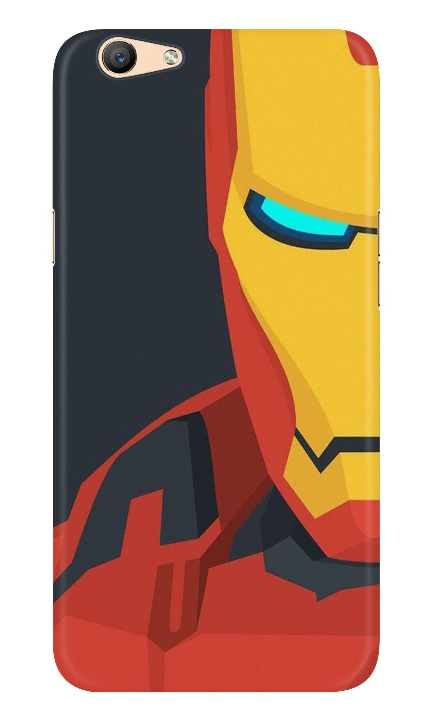 Iron Man Superhero Case for Oppo F1s  (Design - 120)
