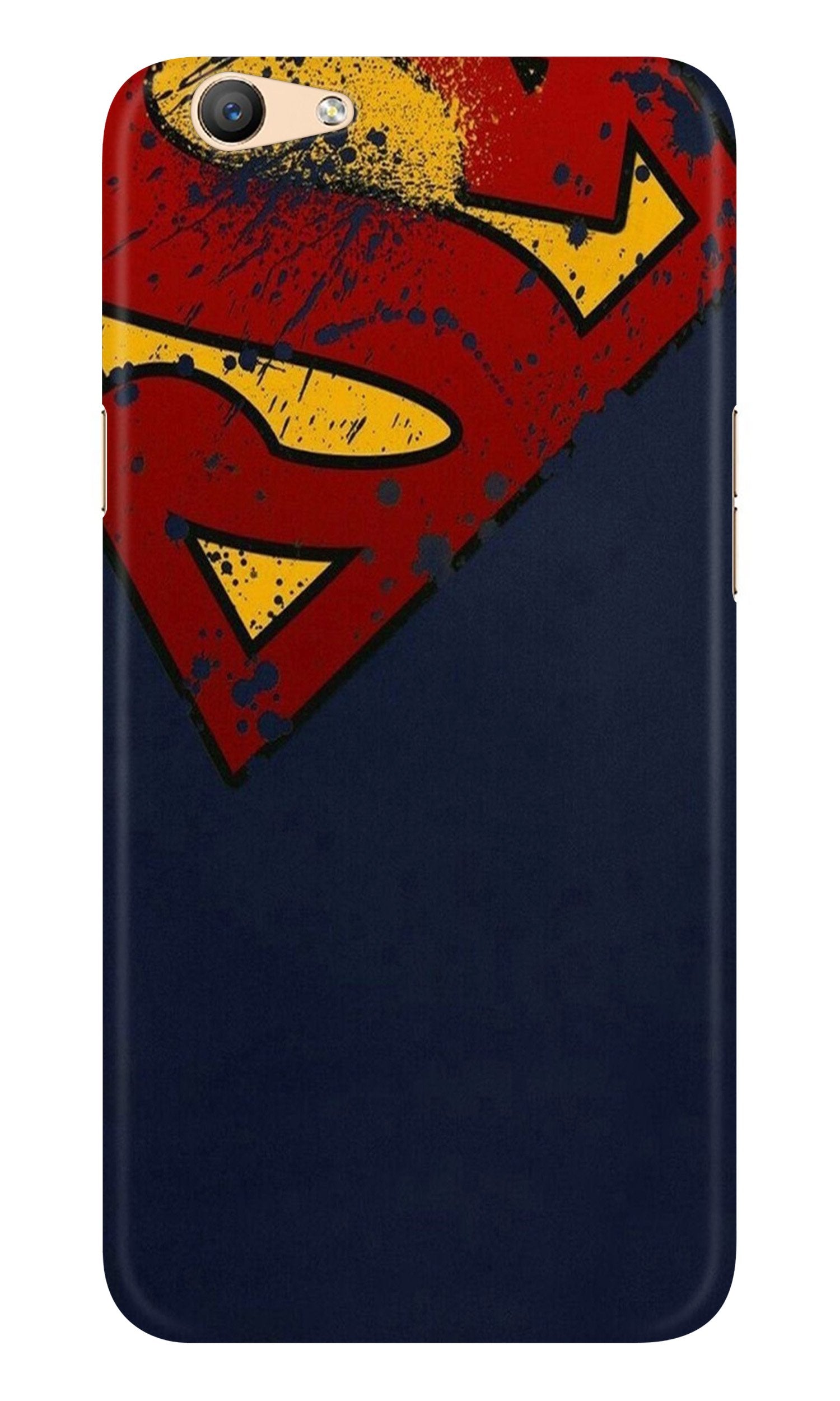 Superman Superhero Case for Oppo F1s  (Design - 125)