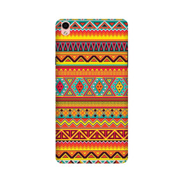 Zigzag line pattern Case for Oppo F1 Plus