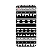 Black white Pattern Case for Oppo F1 Plus