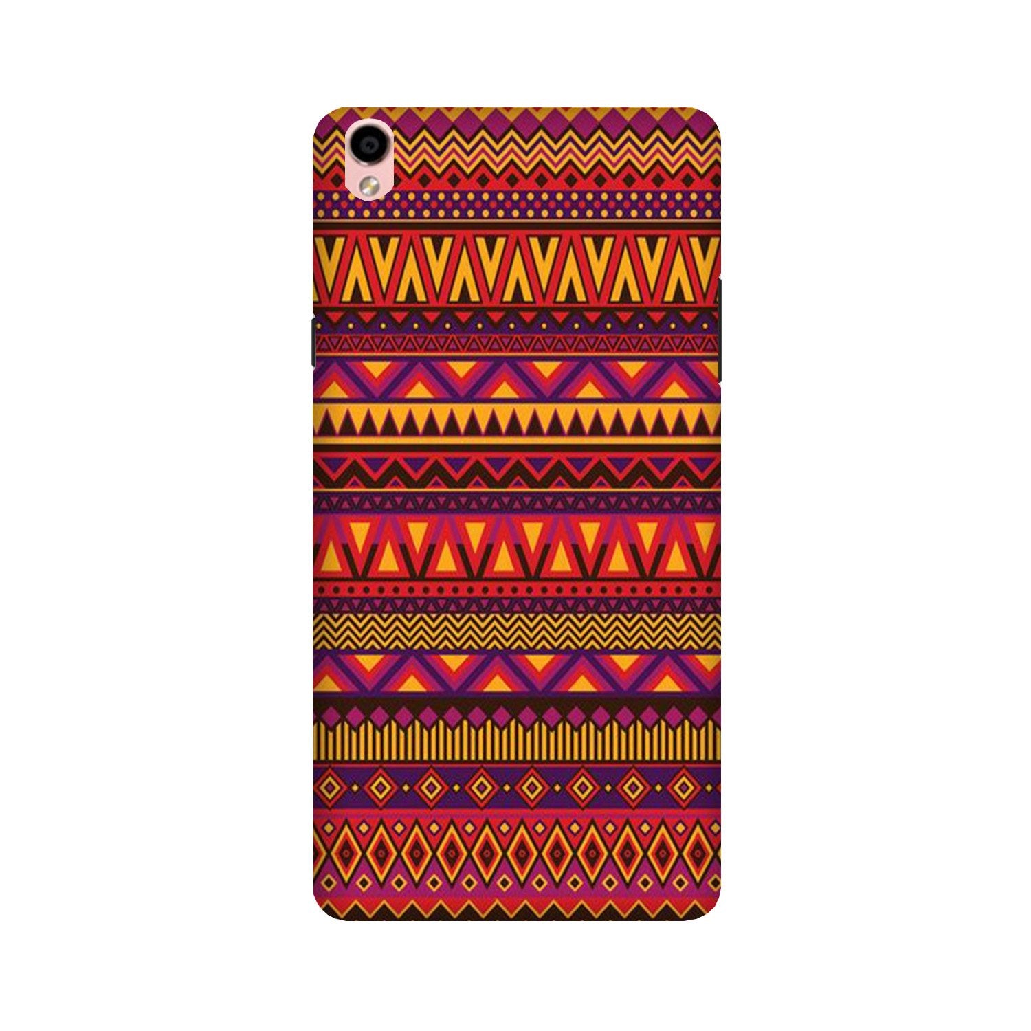 Zigzag line pattern2 Case for Oppo F1 Plus