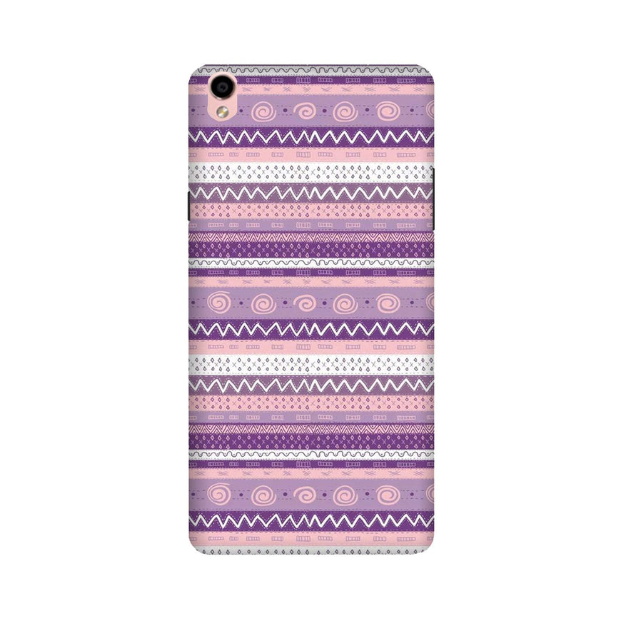 Zigzag line pattern3 Case for Oppo F1 Plus
