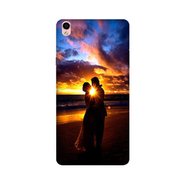 Couple Sea shore Case for Oppo F1 Plus