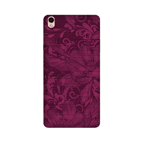 Purple Backround Case for Oppo F1 Plus