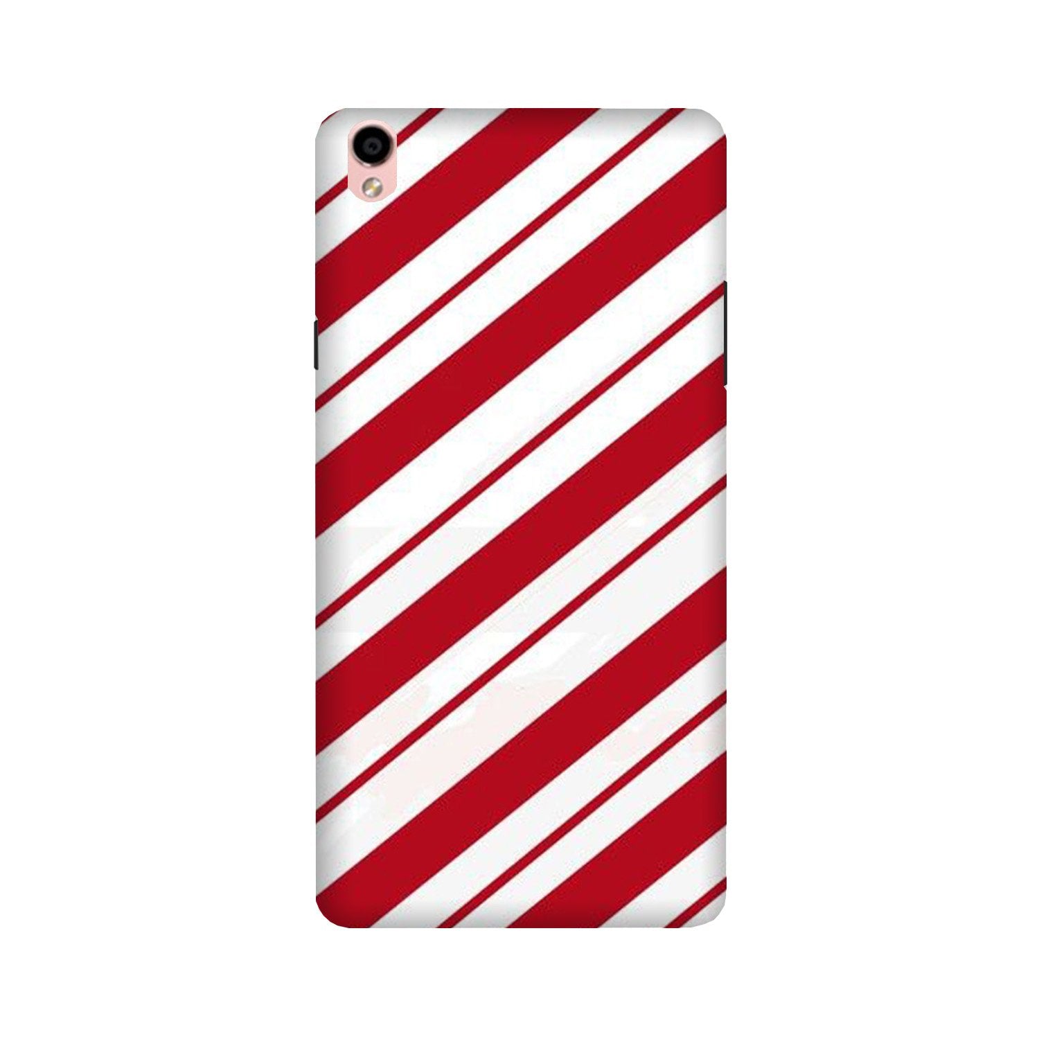 Red White Case for Oppo F1 Plus