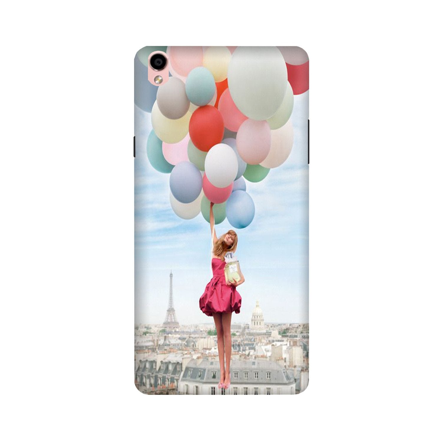 Girl with Baloon Case for Oppo F1 Plus