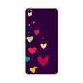 Purple Background Case for Oppo F1 Plus  (Design - 107)