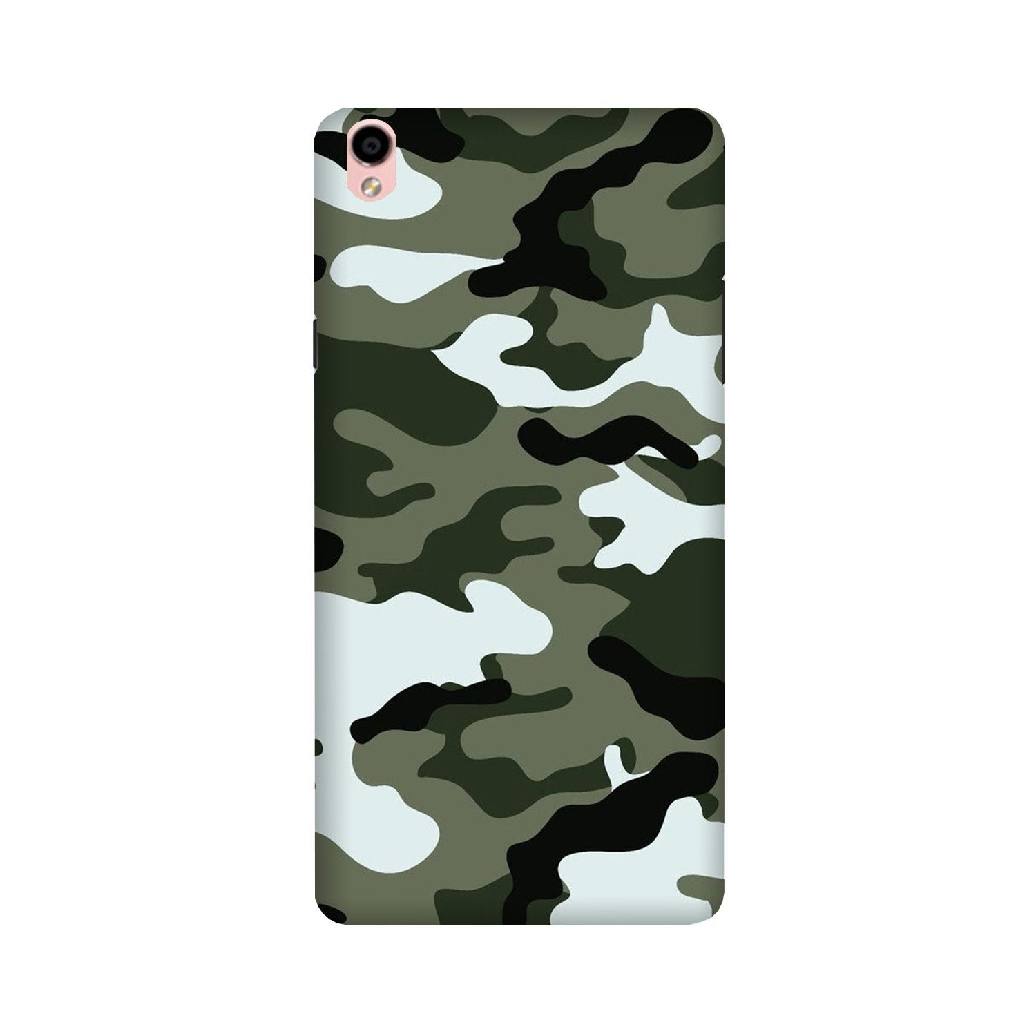 Army Camouflage Case for Oppo F1 Plus(Design - 108)