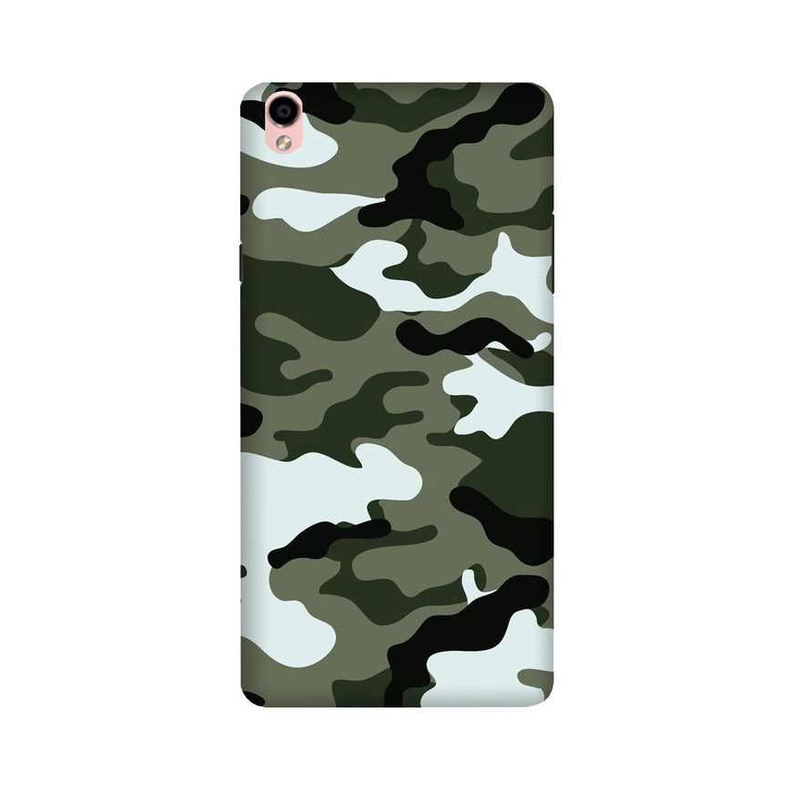 Army Camouflage Case for Oppo F1 Plus  (Design - 108)